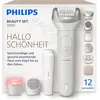 Image de Philips BRE749/00, Gris, 32 pinces, Épilation, Exfoliation, Précision, Rasage, Tête rotative, 70 400 tr/min, Batterie, Batterie intégrée