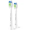 Image de Brossette Dentaire Philips Sonicare Hx6062 87 Optimal White Lot De 2 Blanc