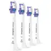 Image de Tête De Brosse À Dents Philips Sonicare S2 Sensitive Blanche Lot De 4