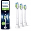 Image de Têtes De Brosse À Dents Philips Sonicare W2 Optimal White (lot De 3) Blanches