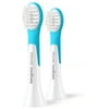 Image de Têtes De Brosse À Dents Soniques Philips Sonicare For Kids Hx6032/90, Bleu/blanc