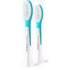 Image de Têtes De Brosse Philips Sonicare For Kids Hx6042/90 Lot De 2 Souples Extra-fines Dès 7 Ans