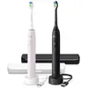 Image de Philips série 3100 3100 HX4072/42 Brosse à dents rechargeable, Adulte, Sonique, Soins quotidiens, 31 000 mouvements par minute, Noir, Rose clair, 2 min, 4 x 30 sec