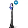 Image de Têtes de brosse à dents Sonicare Sensitive, paquet de 8, nettoyage en douceur