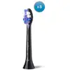 Image de Têtes De Brosse À Dents - Philips - Hx6058/88 - S2 - Lot De 8 - Noires