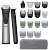 Image de Tondeuse multifonction Philips MG9558/15 Série 9000, Argent, 0,2 mm, 1,2 cm, 0,2 mm, Polyvalente, Visage, Tête, Nez