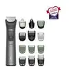 Image de Tondeuse multigroom Philips MG7921/15 pour visage, cheveux et corps, 19 hauteurs de coupe, lames inox, BeardSense, 120 min, Noir - Neuf