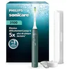 Image de Brosse À Dents Électrique Philips Sonicare Series 3000 Hx4033/26 Vert