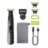 Image de Tondeuse électrique Philips OneBlade Pro QP6552 20 hauteurs 0,4 10 mm Lame 360 Rechargeable Noir - Neuf