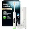 Image de Brosse à dents électrique Philips Sonicare DiamondClean 8500 HX8513/11 Ultrasonique rechargeable 3 vitesses 6 modes Blanc - Neuf