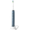 Image de Brosse à dents électrique Philips série 4100, modèle HX4041/48, pour adultes, technologie sonique, soin des gencives, 31 000 mouvements par minute, couleur bleue, 2 minutes, 4 cycles de 30 secondes