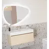 Image de RIHO Miroirs Pebble avec capteur, miroir chauffant, 1000x667mm, 216105