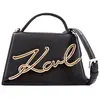 Image de KARL LAGERFELD K/SIGNATURE 2.0 SM CROSSBO, couleur noire
