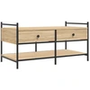 Image de vidaXL Table basse chêne Sonoma 99x50x50 cm Bois composite