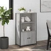 Image de vidaXL Highboard Gris Sonoma 62x32x103,5 cm Matériau dérivé du bois