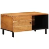 Image de vidaXL Table basse 80x50x40 cm en bois massif d'acacia