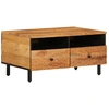 Image de vidaXL Table basse 80x54x40 cm en bois massif d'acacia