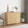 Image de vidaXL Sideboard chêne Sonoma 90x34x80 cm bois composite