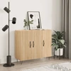 Image de vidaXL Sideboard chêne Sonoma 90x34x80 cm bois composite