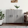 Image de vidaXL Sideboard Gris Sonoma 90x34x80 cm Bois composite