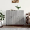 Image de vidaXL Sideboard Gris Sonoma 90x34x80 cm Bois composite
