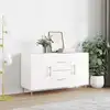 Image de vidaXL Sideboard Blanc 100x36x60 cm Bois composite