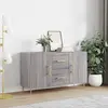 Image de vidaXL Sideboard Gris Sonoma 100x36x60 cm Bois composite