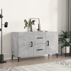 Image de vidaXL Sideboard gris béton 100x36x60 cm Bois composite