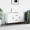 Image de vidaXL Sideboard Blanc 100x36x60 cm Bois composite
