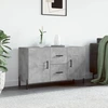 Image de vidaXL Sideboard gris béton 100x36x60 cm Bois composite