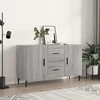 Image de vidaXL Sideboard Gris Sonoma 100x36x60 cm Bois composite