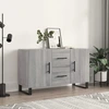Image de vidaXL Sideboard Gris Sonoma 100x36x60 cm Bois composite