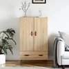 Image de vidaXL Highboard chêne Sonoma 69,5x31x115 cm Matériau dérivé du bois