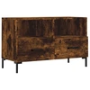 Image de vidaXL Armoire TV chêne fumé 80x36x50 cm Bois composite