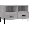 Image de vidaXL Armoire TV Gris Sonoma 80x36x50 cm Bois composite
