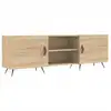 Image de vidaXL Armoire TV Chêne Sonoma 150x30x50 cm Bois composite