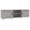 Image de vidaXL Armoire TV Gris Sonoma 150x30x50 cm Bois composite
