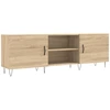 Image de vidaXL Armoire TV Chêne Sonoma 150x30x50 cm Bois composite