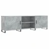 Image de vidaXL Armoire TV gris béton 150x30x50 cm Bois composite