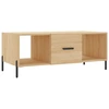 Image de vidaXL Table basse chêne Sonoma 102x50x40 cm Bois composite