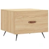 Image de vidaXL Table basse chêne Sonoma 50x50x40 cm bois composite