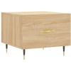 Image de vidaXL Table basse chêne Sonoma 50x50x40 cm bois composite