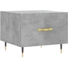Image de vidaXL Table basse gris béton 50x50x40 cm Bois composite