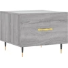 Image de vidaXL Table basse Gris Sonoma 50x50x40 cm Bois composite