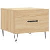 Image de vidaXL Table basse chêne Sonoma 50x50x40 cm bois composite