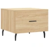 Image de vidaXL Table basse chêne Sonoma 50x50x40 cm bois composite