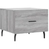 Image de vidaXL Table basse Gris Sonoma 50x50x40 cm Bois composite