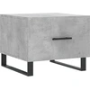 Image de vidaXL Table basse gris béton 50x50x40 cm Bois composite