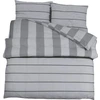 Image de vidaXL Ensemble de literie Gris 200x200 cm coton