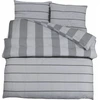 Image de vidaXL Ensemble de literie Gris 260x240 cm Coton